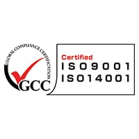 GCC グローバル・コンプライアンス認証(ISO9001・ISO14001)