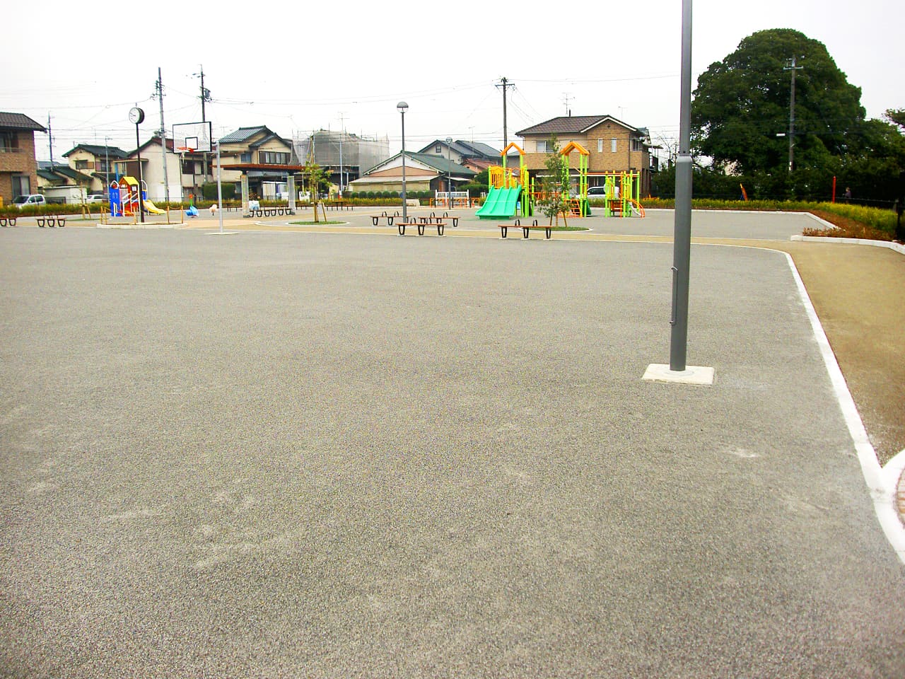 公園整備工事桜井山公園